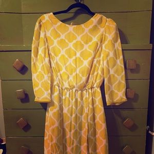 Boden faux wrap dress